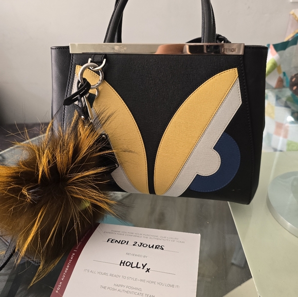 Authentic FENDI 2 JOURS - Picture 13 of 13